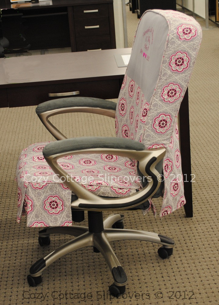 Best ideas about Office Chair Covers
. Save or Pin Cozy Cottage Slipcovers Anniversary fice Chair Slipcover Now.