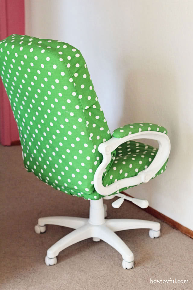 Best ideas about Office Chair Covers
. Save or Pin How to transform a boring chair with fabric and lots of Now.