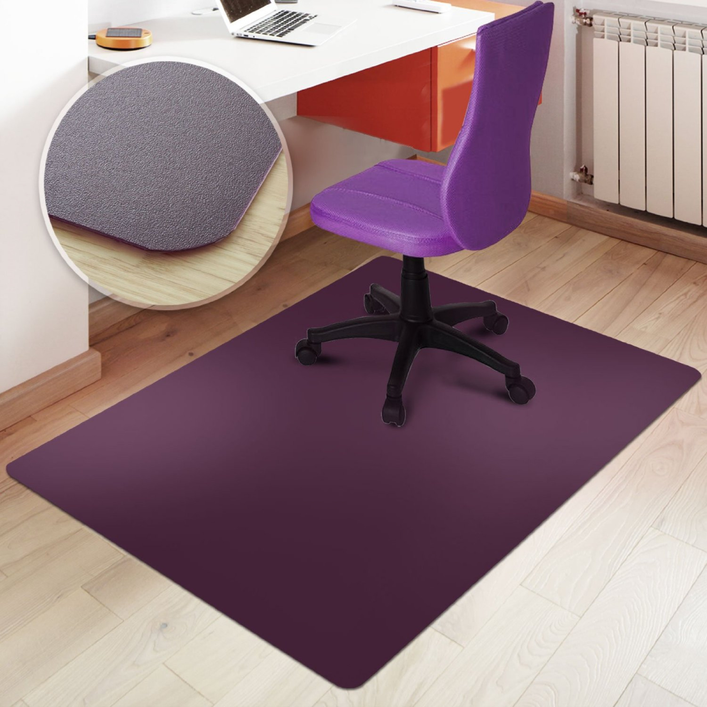 Best ideas about Office Chair Mat For Carpet
. Save or Pin Rectangular fice Chair Mat Purple Hard Floor Protection Now.