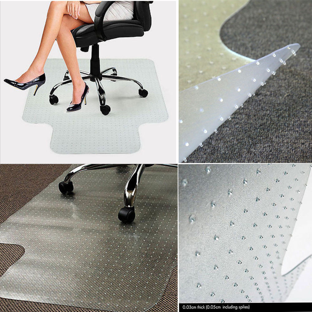 Best ideas about Office Chair Mat For Carpet
. Save or Pin 48" x 36" PVC Home fice Floor Chair Mat Studded with Lip Now.