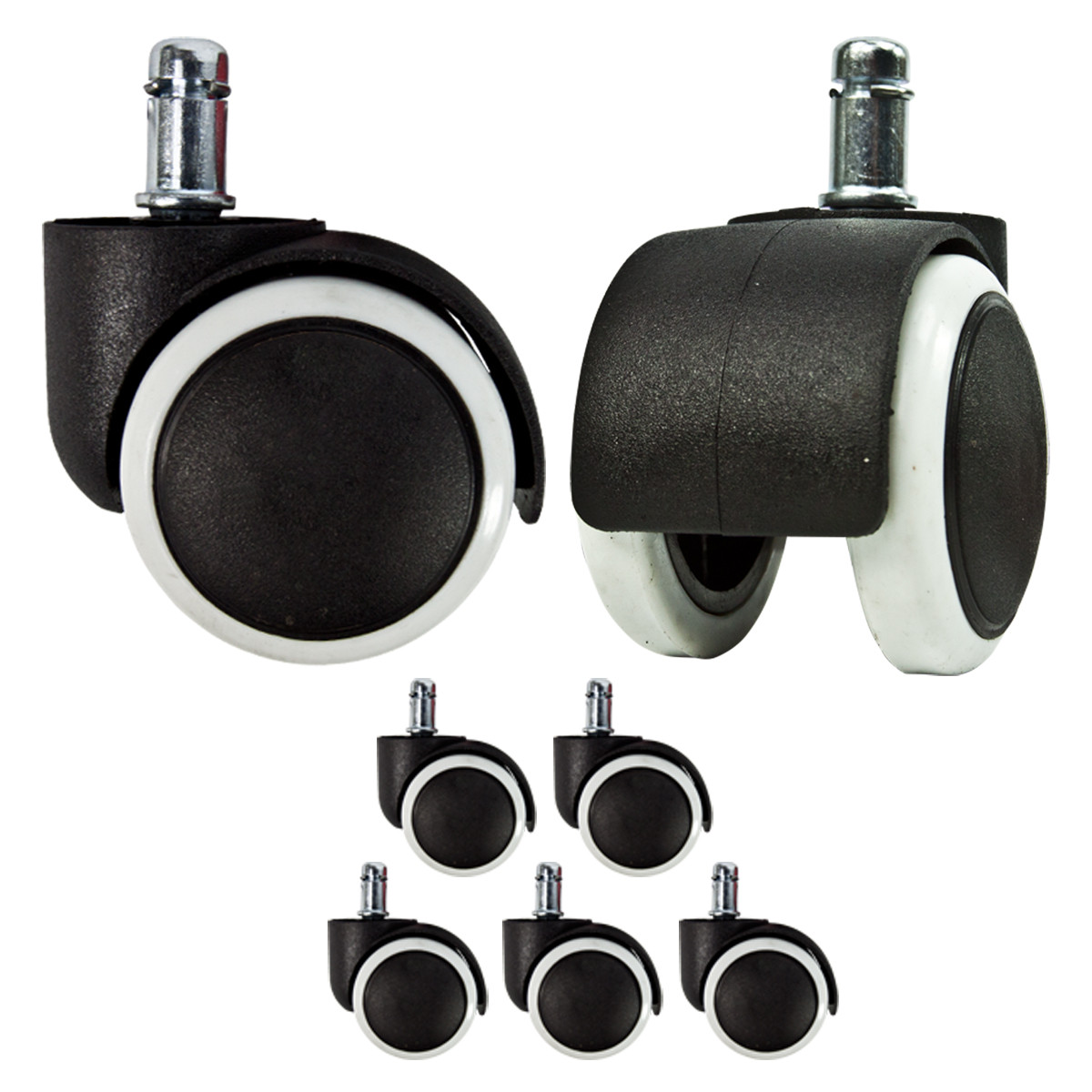 Best ideas about Office Chair Wheels
. Save or Pin 5 Rubber Replacement Swivel Wheel fice Chair Casters Now.