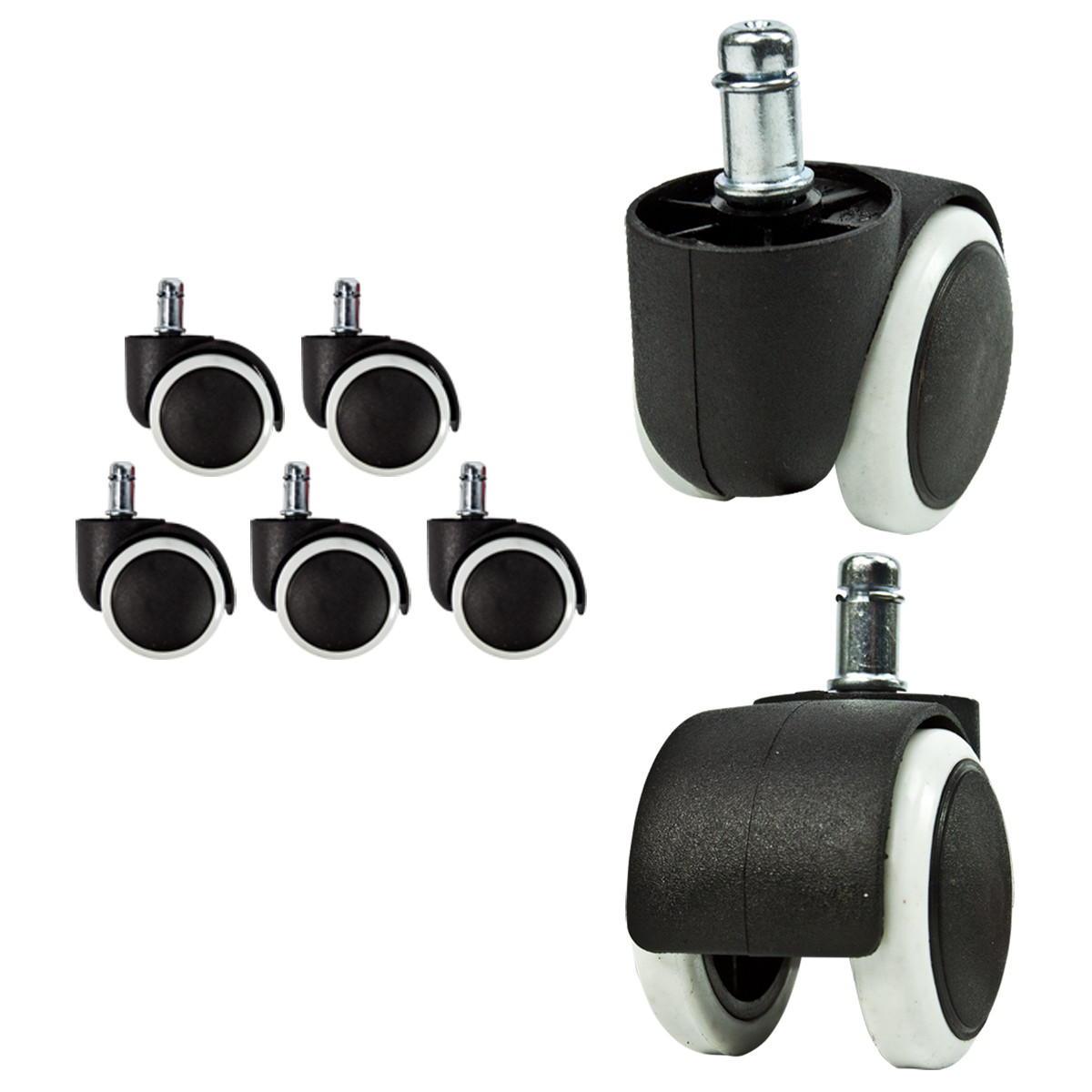 Best ideas about Office Chair Wheels
. Save or Pin 5 Set fice Chair Caster Soft Wheel Swivel Rubber Wooden Now.