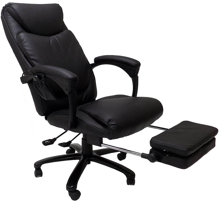 Best ideas about Office Chair With Footrest
. Save or Pin Heated Massage Reclining Leather fice Chair w Footrest Now.