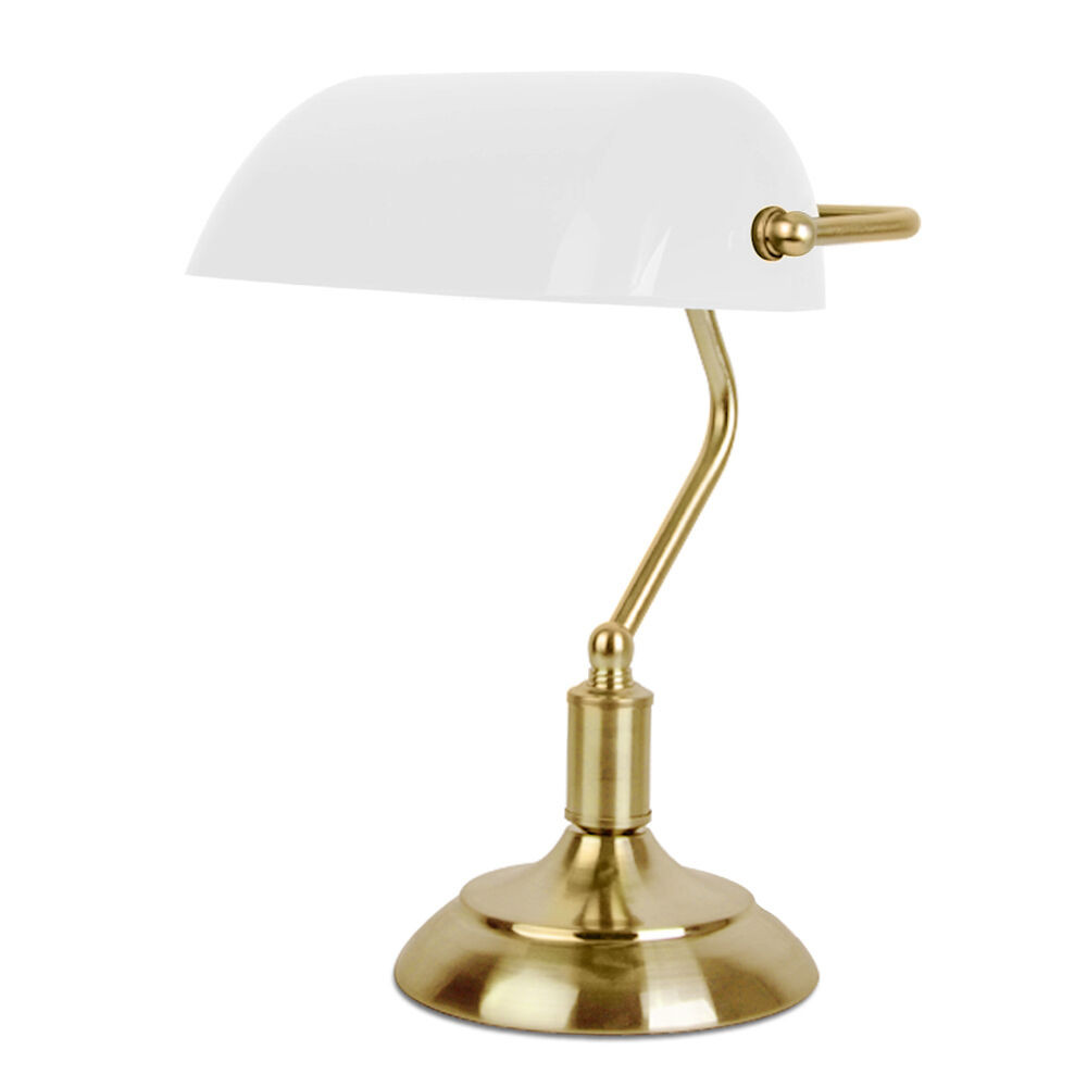 Best ideas about Office Desk Lamps
. Save or Pin Traditional Antique Brass White Bankers Table fice Now.