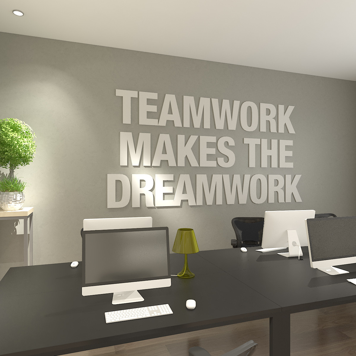 Best ideas about Office Wall Decor
. Save or Pin Teamwork Makes The Dreamwork 3D fice Decor Now.