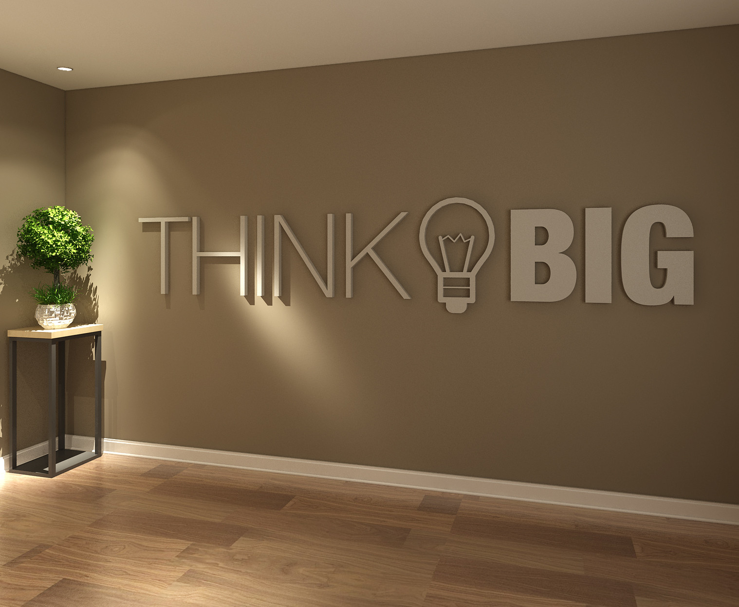 Best ideas about Office Wall Decor
. Save or Pin Think Big fice Decor 3D Moonwallstickers Now.