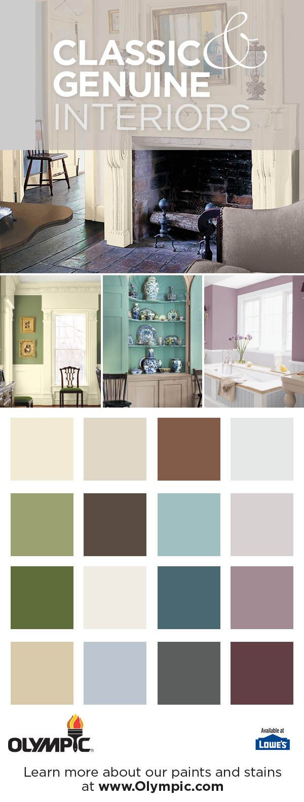 Best ideas about Olympic Paint Colors
. Save or Pin 20 best Classic & Genuine Paint Colors images on Pinterest Now.
