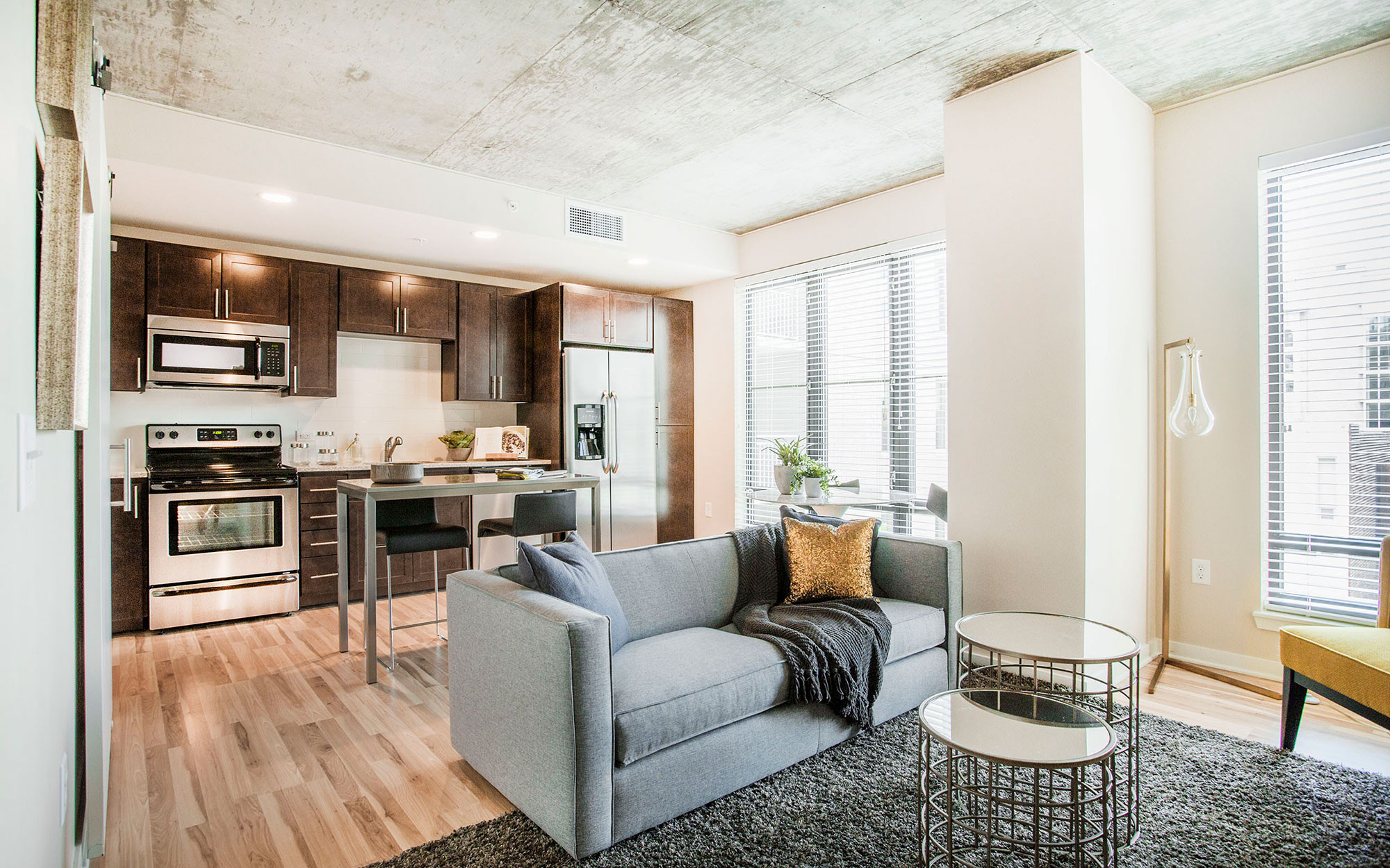 Best ideas about One Bedroom Apartments Denver
. Save or Pin e Bedroom Model Living Room Verve Denver Living Now.