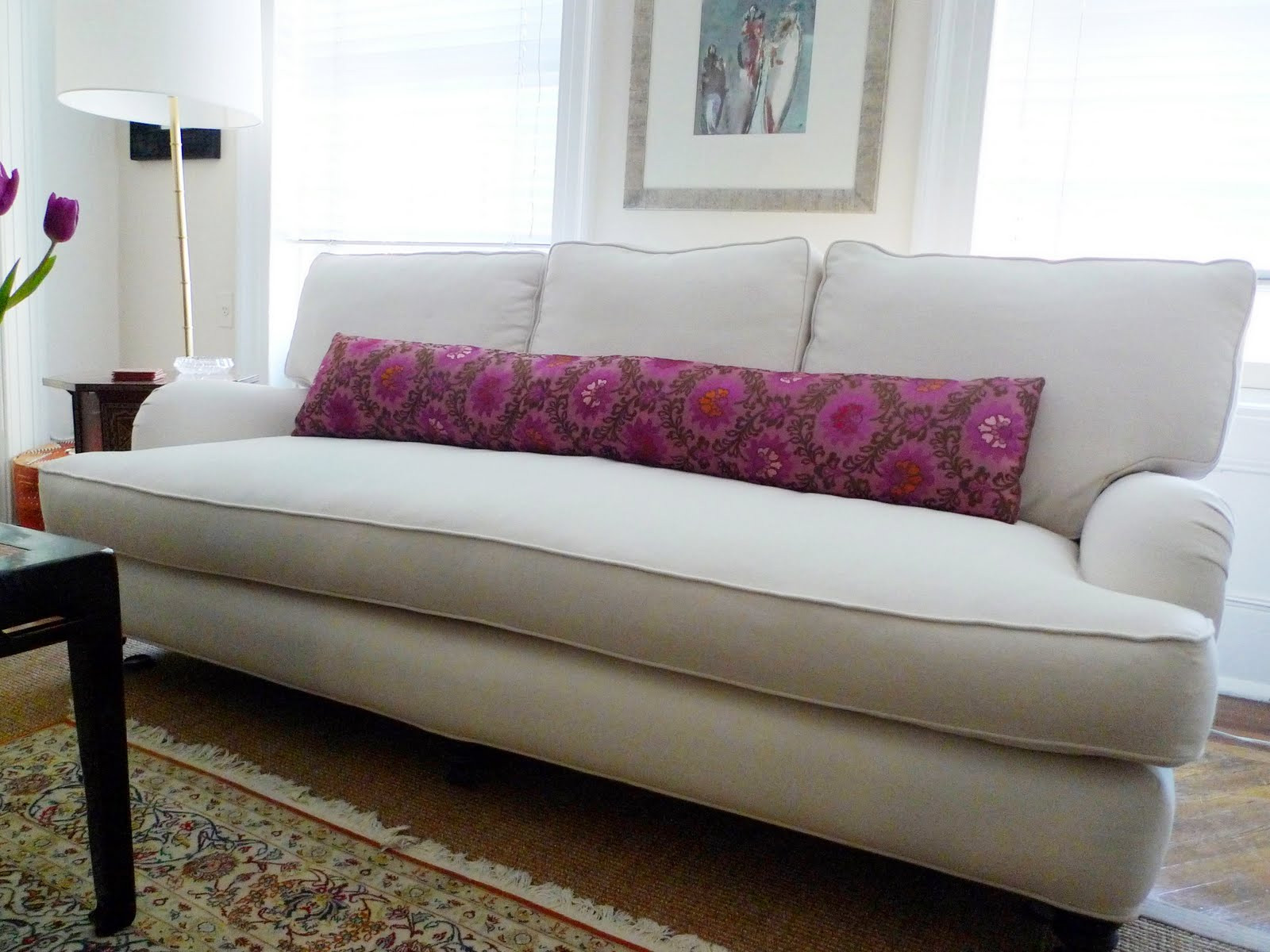 Best ideas about One Cushion Sofa
. Save or Pin BEFORE & AFTER MICRO MAKEOVER ANATOMY OF A NYC SOFA Now.