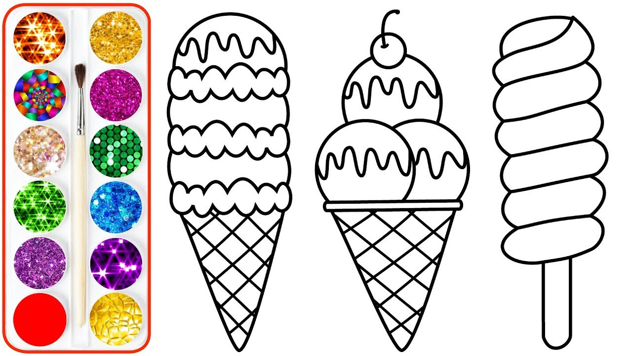 Best ideas about Online Art For Kids
. Save or Pin Ice Cream Drawing & Coloring For Kids & Toddlers Now.