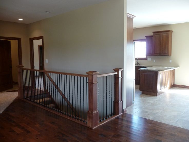 Best ideas about Open Basement Stairs
. Save or Pin View from Living Area to Open Staircase and Kitchen Dining Now.