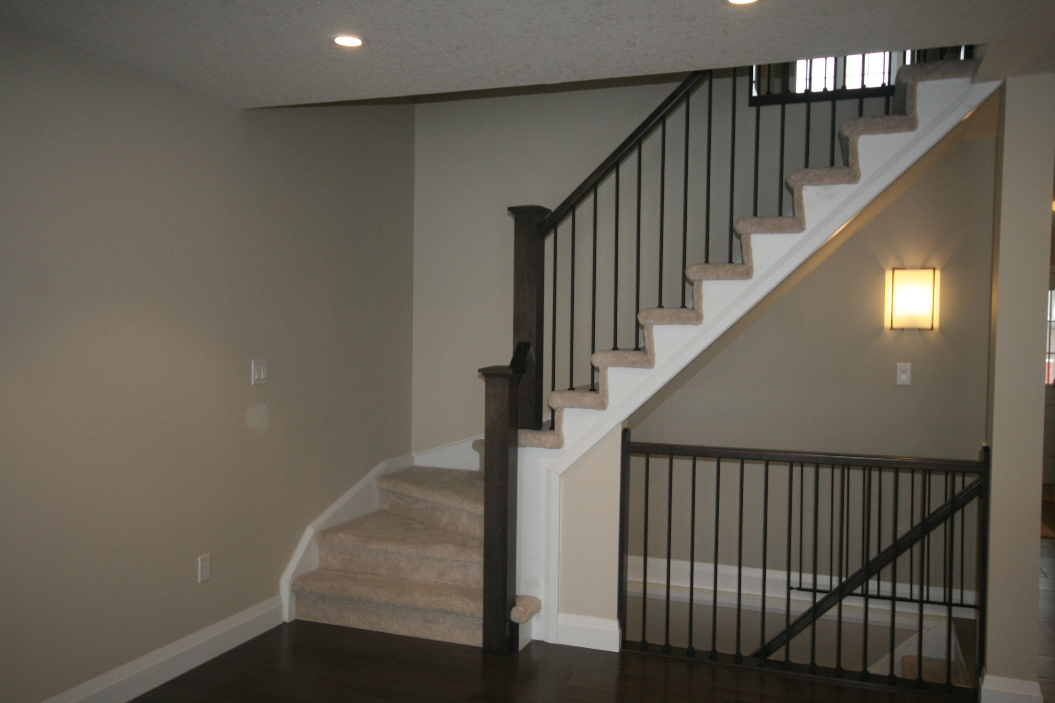 Best ideas about Open Basement Stairs
. Save or Pin allowing light into the basement i like the open idea for Now.