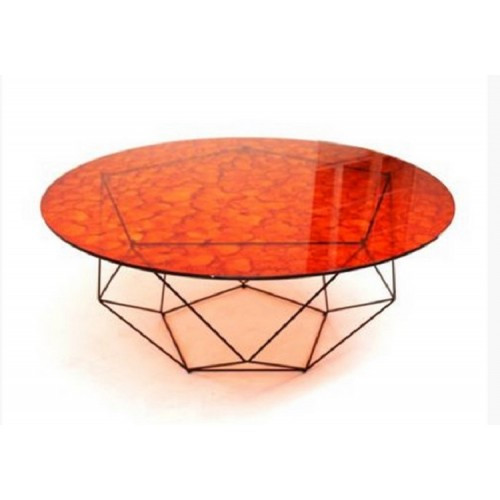 Best ideas about Orange Coffee Table
. Save or Pin Orange Chili Round Glass Coffee Table Now.