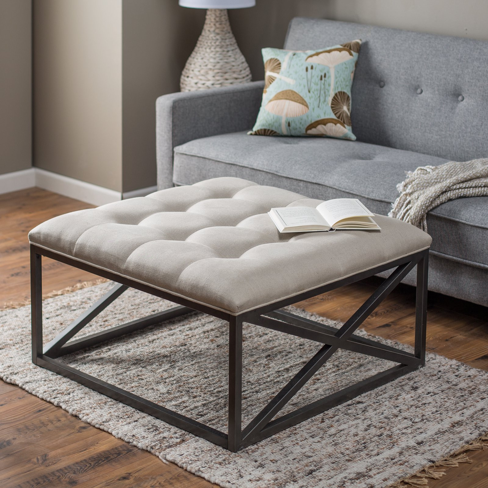 Best ideas about Ottoman Coffee Table
. Save or Pin 8 Plush Tufted Ottomans to Add fort and Functionality Now.