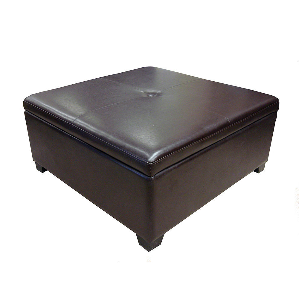 Best ideas about Ottoman Coffee Table
. Save or Pin Corbett Bonded Leather Coffee Table Storage Ottoman Now.