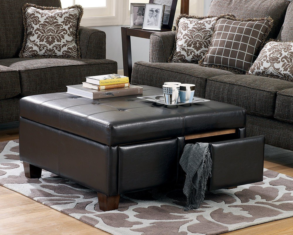 Best ideas about Ottoman Coffee Table
. Save or Pin Unique and Creative Tufted Leather Ottoman Coffee Table Now.