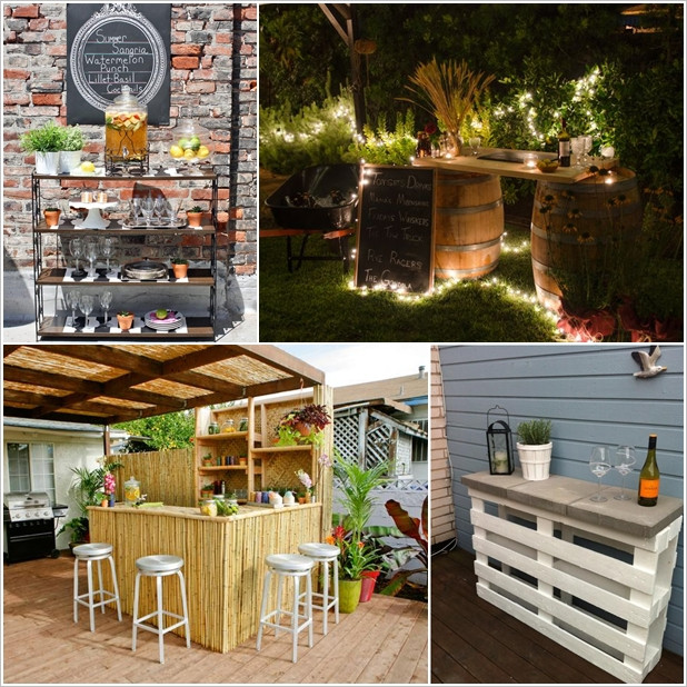 Best ideas about Outdoor Bar Ideas DIY
. Save or Pin 5 Amazing DIY Outdoor Bar Ideas for Your Backyard Now.