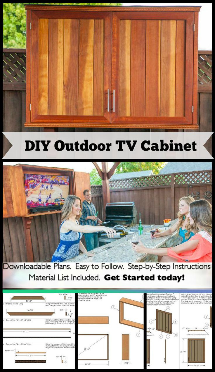 Best ideas about Outdoor Cabinet DIY
. Save or Pin Best 25 Outdoor tv cabinets ideas on Pinterest Now.