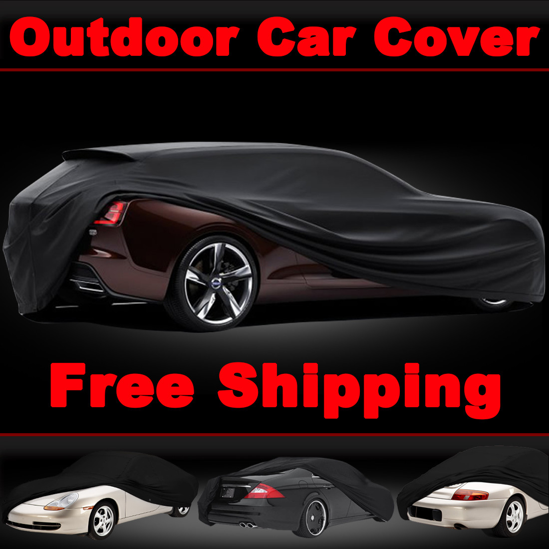 Best ideas about Outdoor Car Cover
. Save or Pin Outdoor Indoor All Weather Full Black Car Cover Waterproof Now.