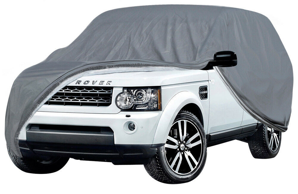 Best ideas about Outdoor Car Cover
. Save or Pin Stormproof & Waterproof Snow Rain Dust Dirt Grey SUV CAR Now.