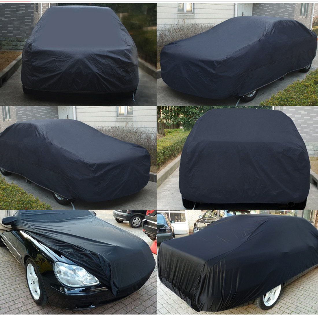 Best ideas about Outdoor Car Cover
. Save or Pin Stormproof Breathable Black CAR COVER Durable Waterproof Now.