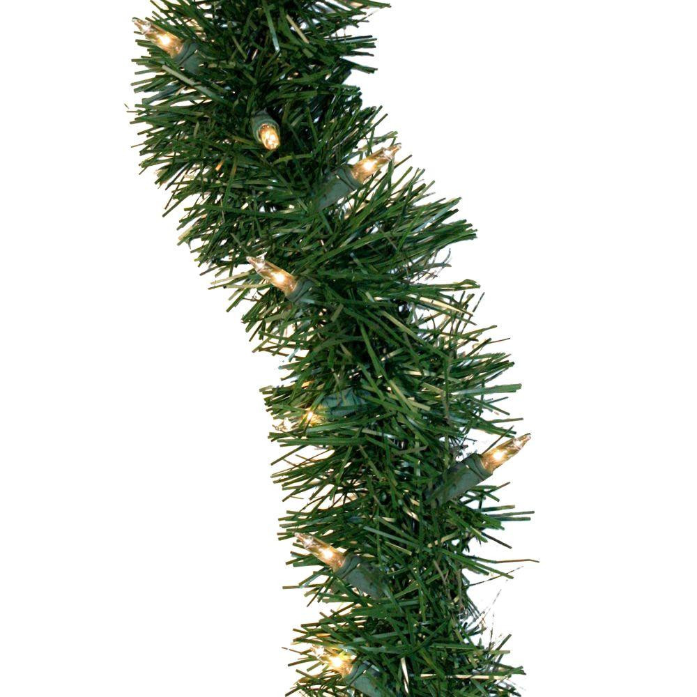 Best ideas about Outdoor Christmas Garland
. Save or Pin GE 36 ft Holiday Classics Artificial Garland with 100 Now.