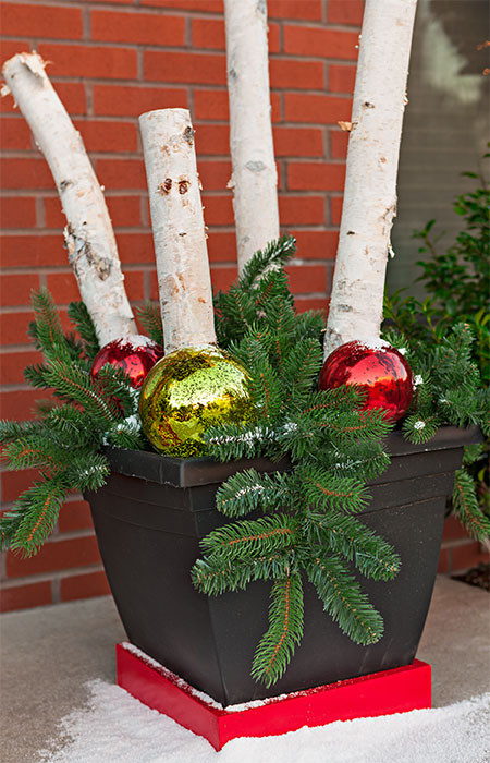 Best ideas about Outdoor Christmas Planters
. Save or Pin Christmas Planter Ideas Now.