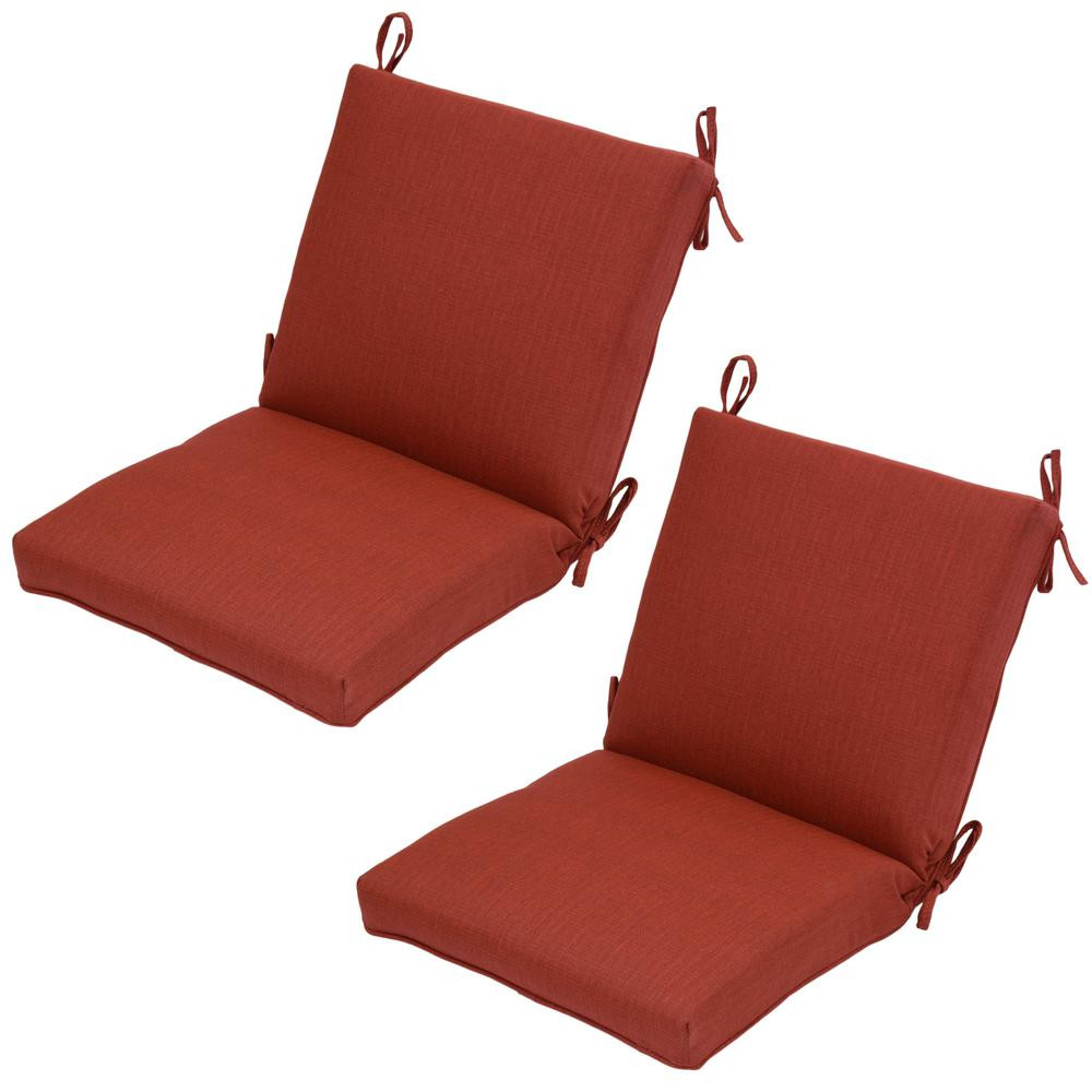 Best ideas about Outdoor Dining Chair Cushions
. Save or Pin Hampton Bay Chili Outdoor Dining Chair Cushion FF B Now.