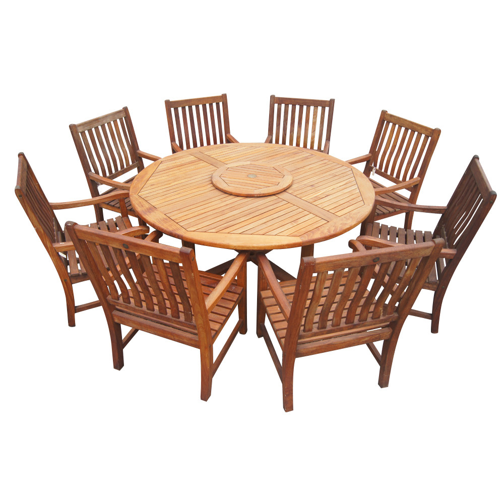 Best ideas about Outdoor Dining Furniture
. Save or Pin 6ft Vintage Nauteak Round Outdoor Dining Table Now.