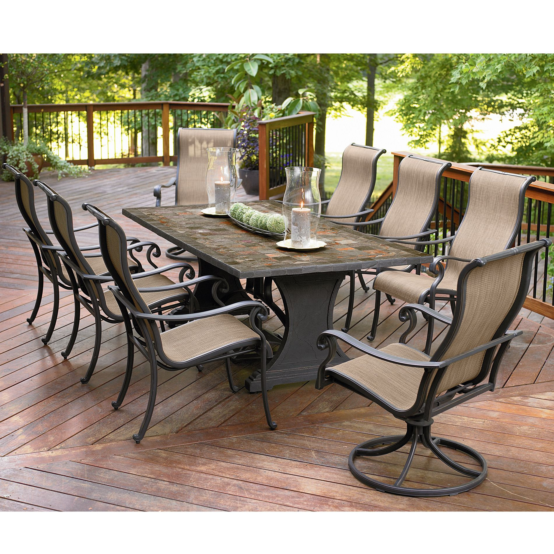 Best ideas about Outdoor Dining Sets
. Save or Pin Agio International Panorama 9 Pc Patio Dining Set Now.