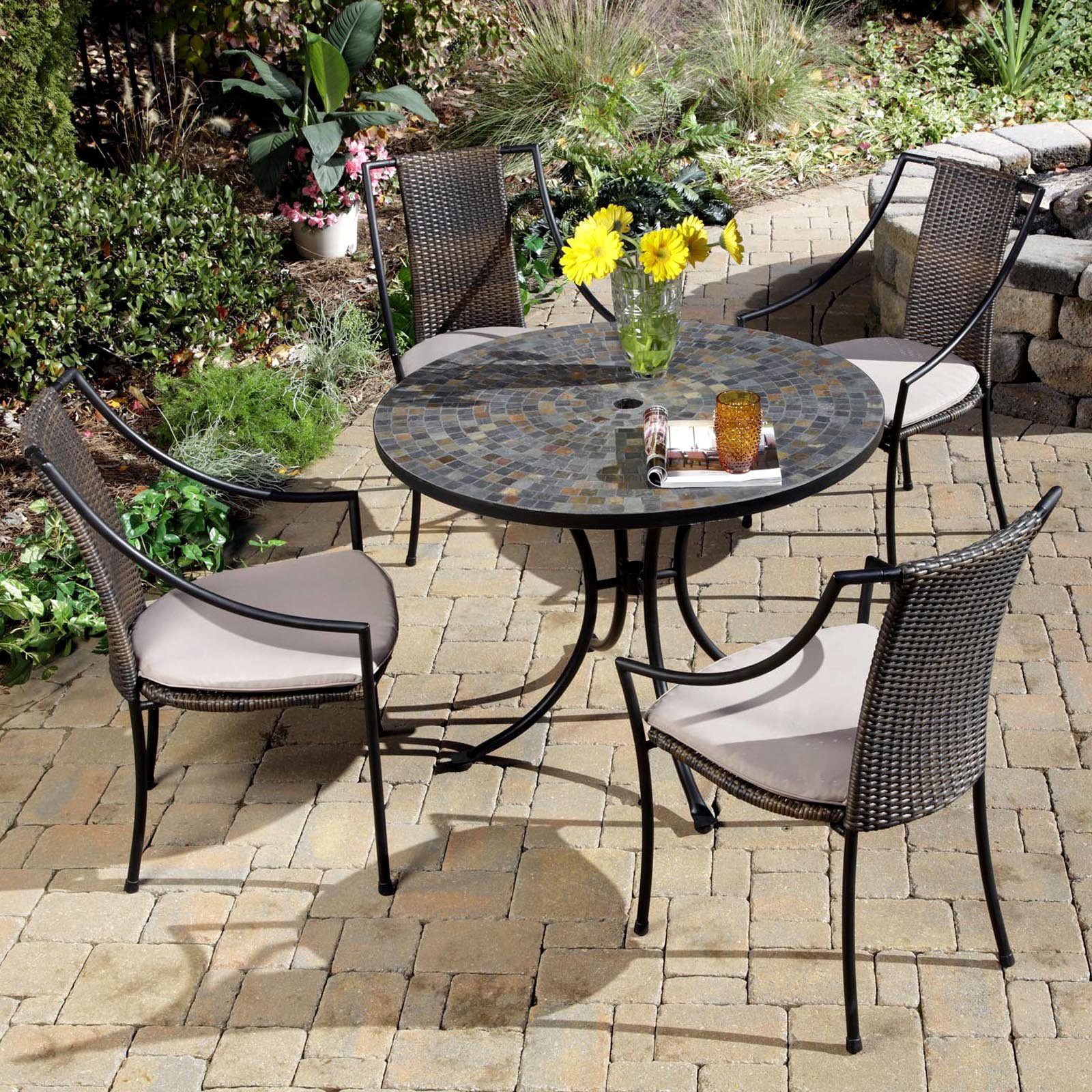 Best ideas about Outdoor Dining Sets
. Save or Pin Home Styles Stone Harbor Mosaic Outdoor Dining Set Patio Now.