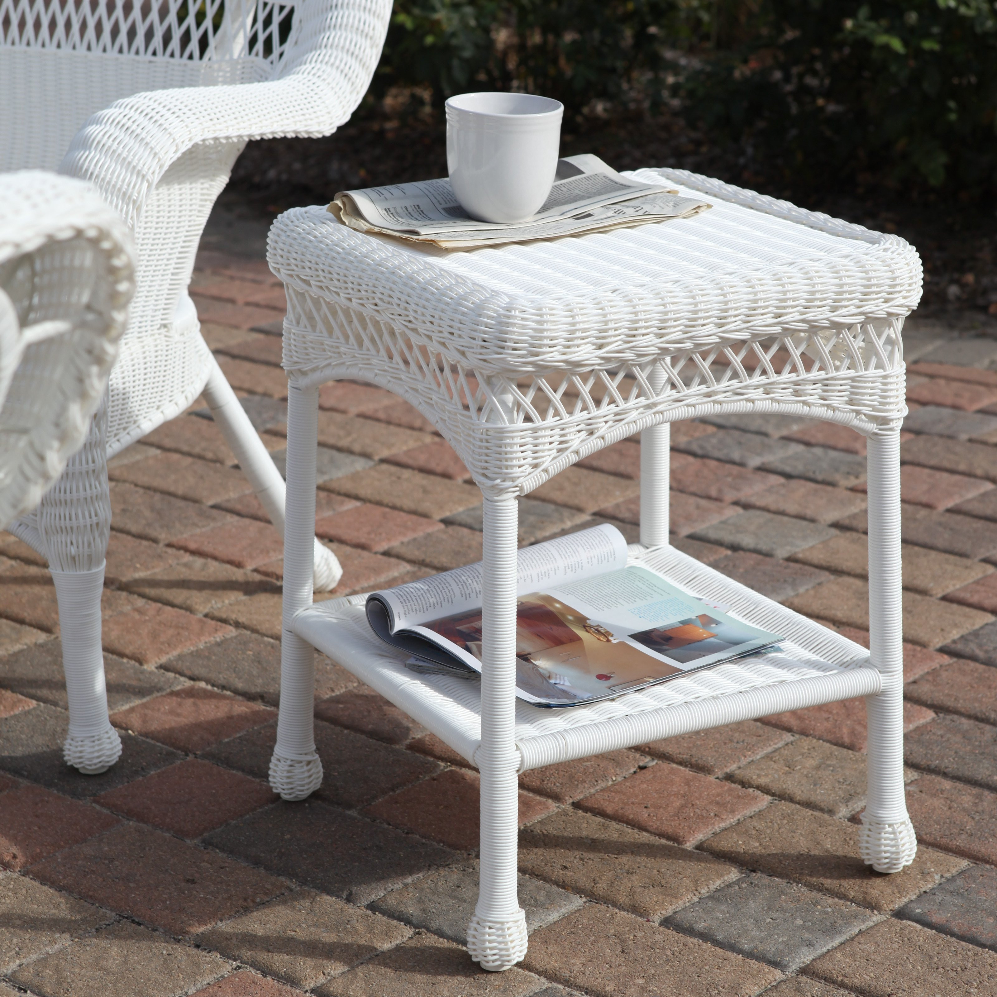 Best ideas about Outdoor End Tables
. Save or Pin Sahara All Weather Outdoor Wicker End Table Patio Accent Now.