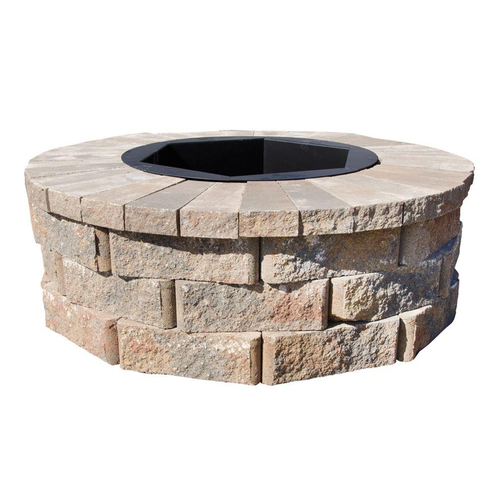 Best ideas about Outdoor Fire Pit Kits
. Save or Pin Pavestone 40 in W x 14 in H Rockwall Round Fire Pit Kit Now.