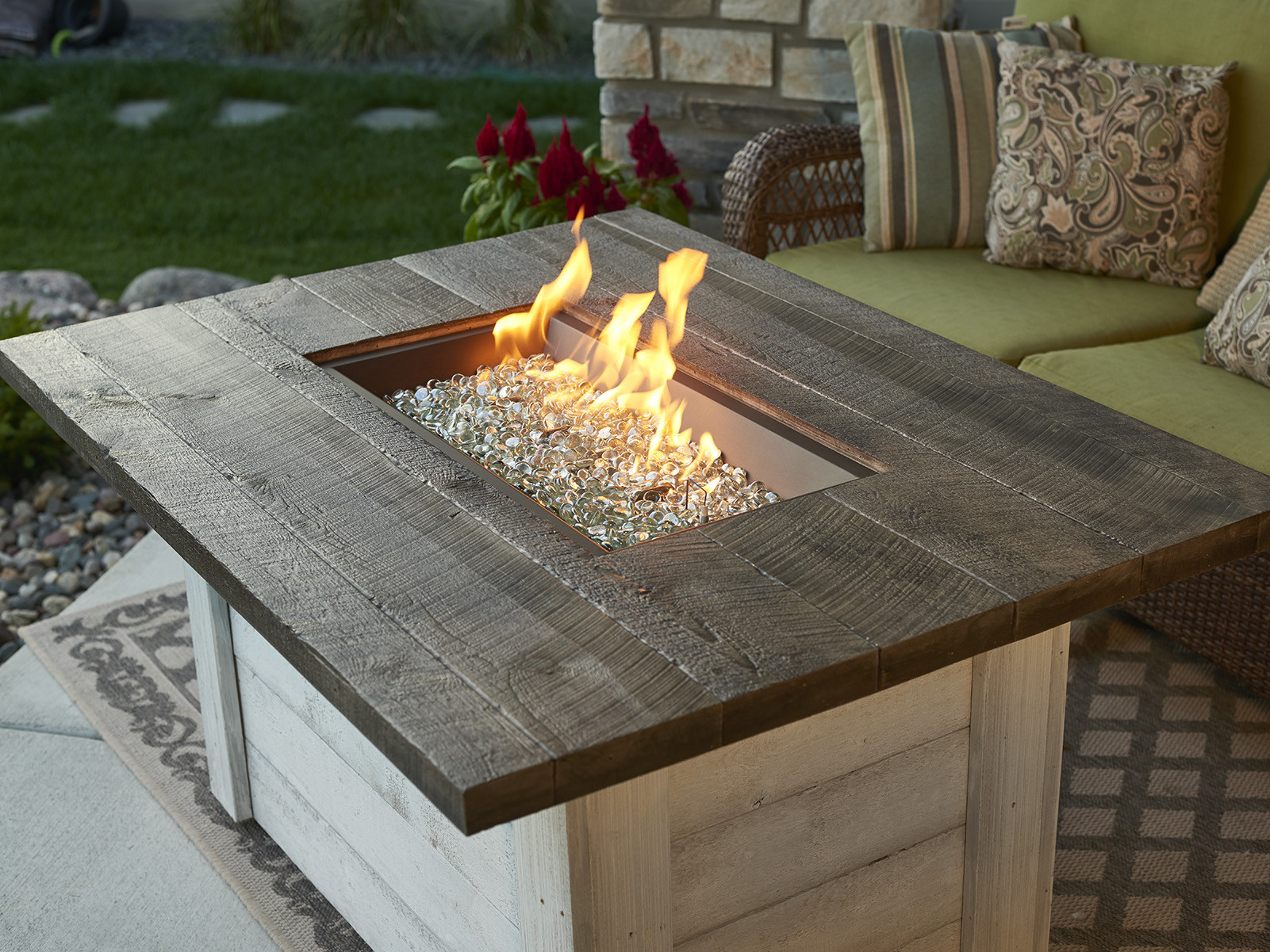 Best ideas about Outdoor Gas Fire Pits
. Save or Pin Outdoor Greatroom Alcott Rectangular Gas Fire Pit Table Now.