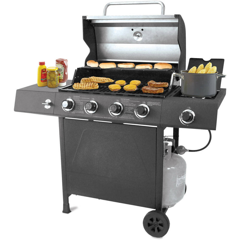 Best ideas about Outdoor Gas Grills
. Save or Pin Gas Grill 4 Burner BBQ Backyard Patio Stainless Steel Now.