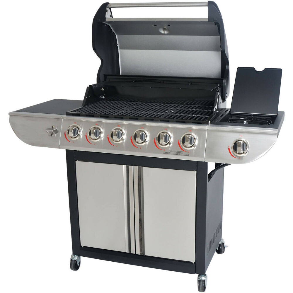 Best ideas about Outdoor Gas Grills
. Save or Pin 6 Burner Stainless Steel Gas Grill BBQ Backyard Patio With Now.