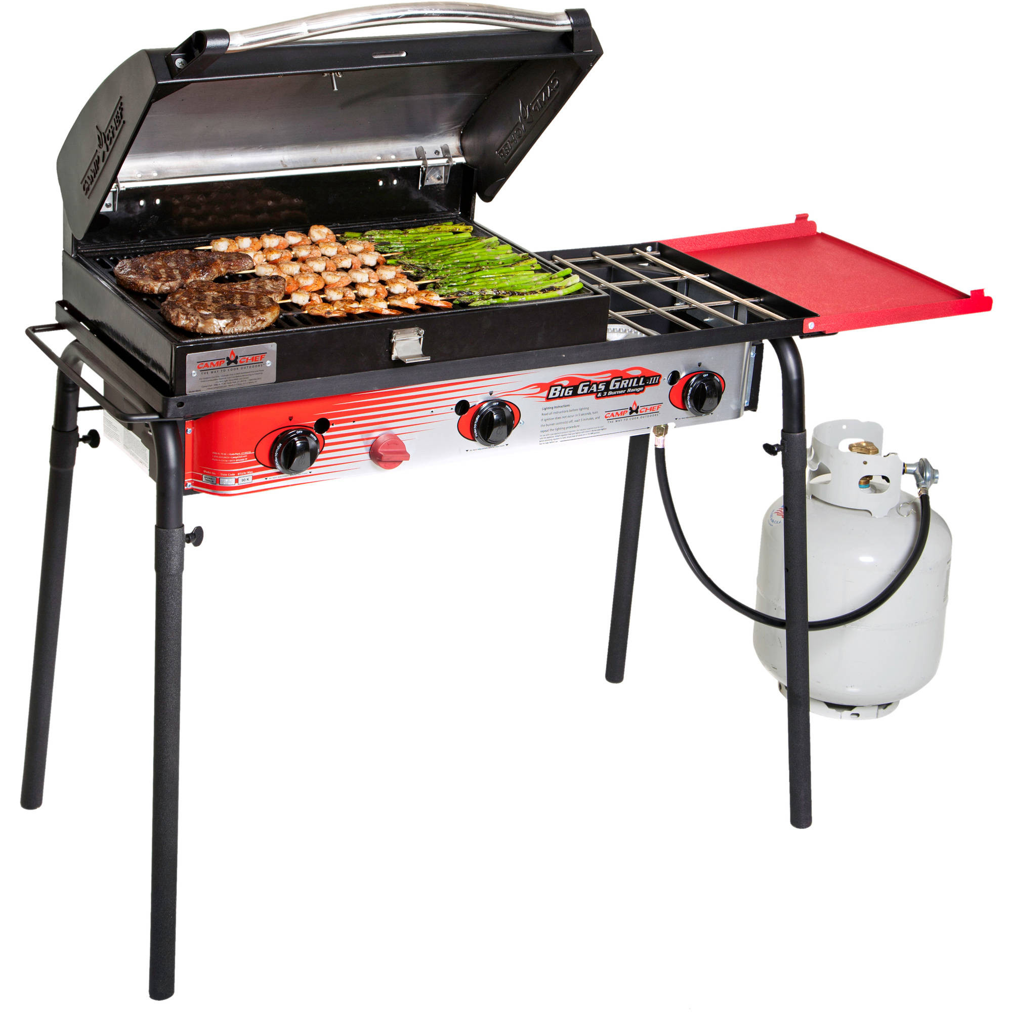 Best ideas about Outdoor Gas Grills
. Save or Pin 3 Burner Big Gas Grill Stove Deluxe Barbecue Portable Now.