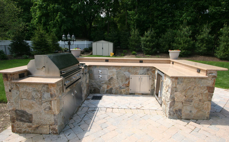 Best ideas about Outdoor Kitchen Kits
. Save or Pin Custom Built Outdoor Kitchens 2008 U Shape Now.