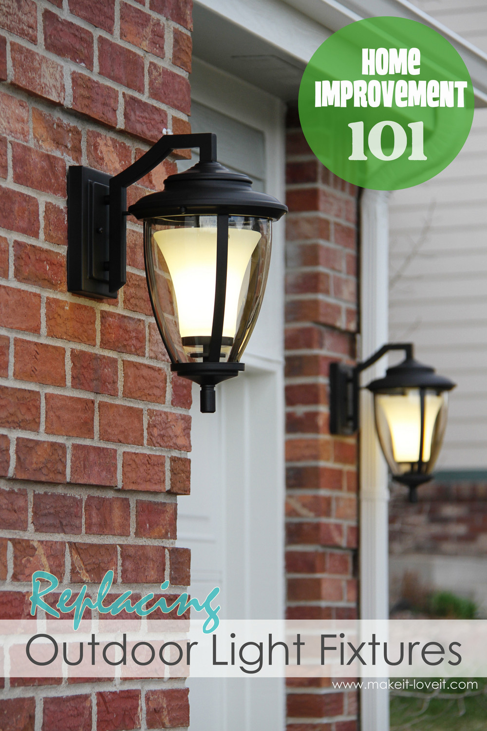 Best ideas about Outdoor Light Fixture
. Save or Pin Home Improvement Replacing Outdoor Light Fixtures don t Now.