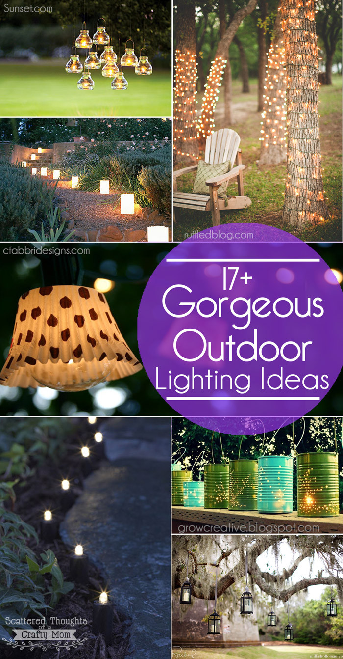 Best ideas about Outdoor Lighting Ideas
. Save or Pin 17 Outdoor Lighting Ideas for the Garden Scattered Now.