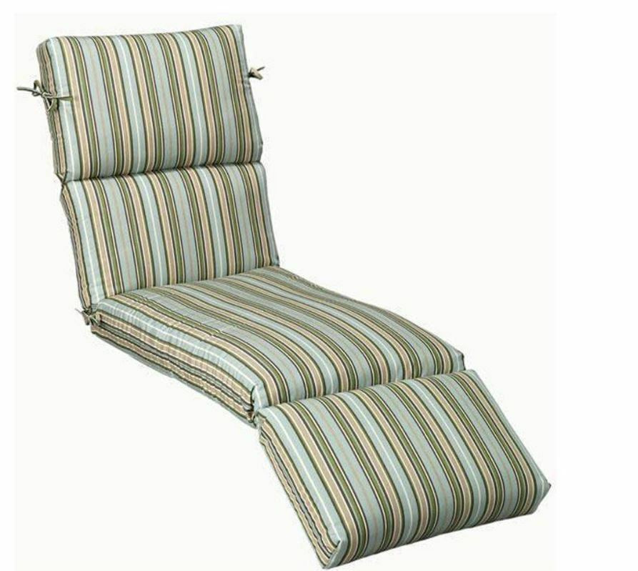 Best ideas about Outdoor Lounge Chair Cushions
. Save or Pin Outdoor Patio Chaise Lounge Chair Cushion Stripe Now.