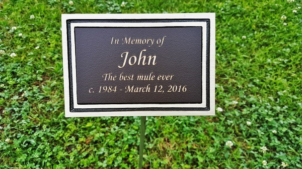 Best ideas about Outdoor Memorial Plaques
. Save or Pin Personalized Engraved Bronze Outdoor Plaque w Stake Now.