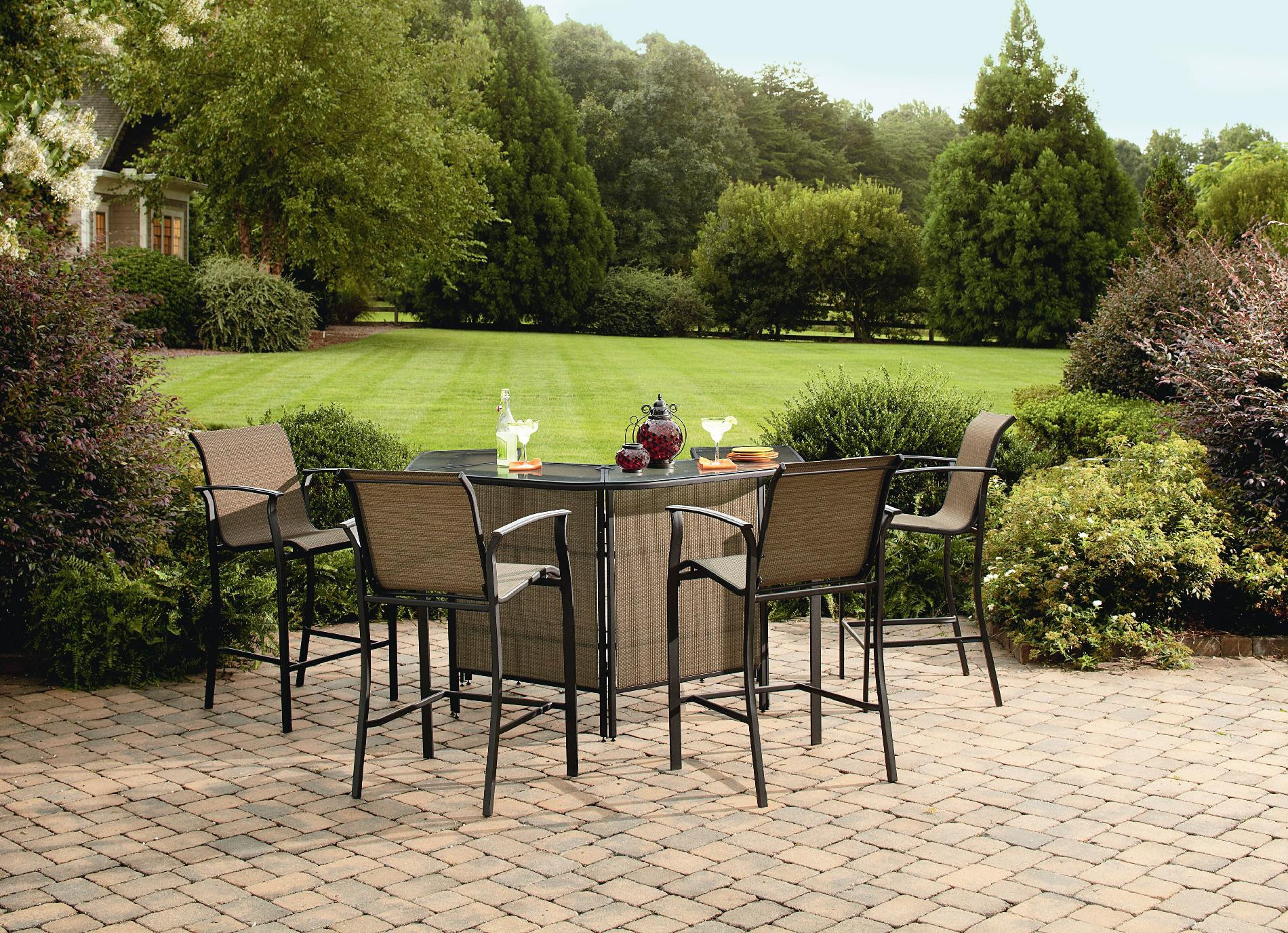 Best ideas about Outdoor Patio Bar Sets
. Save or Pin Garden Oasis Harrison 5 Piece Outdoor Bar Set in Tan Sears Now.