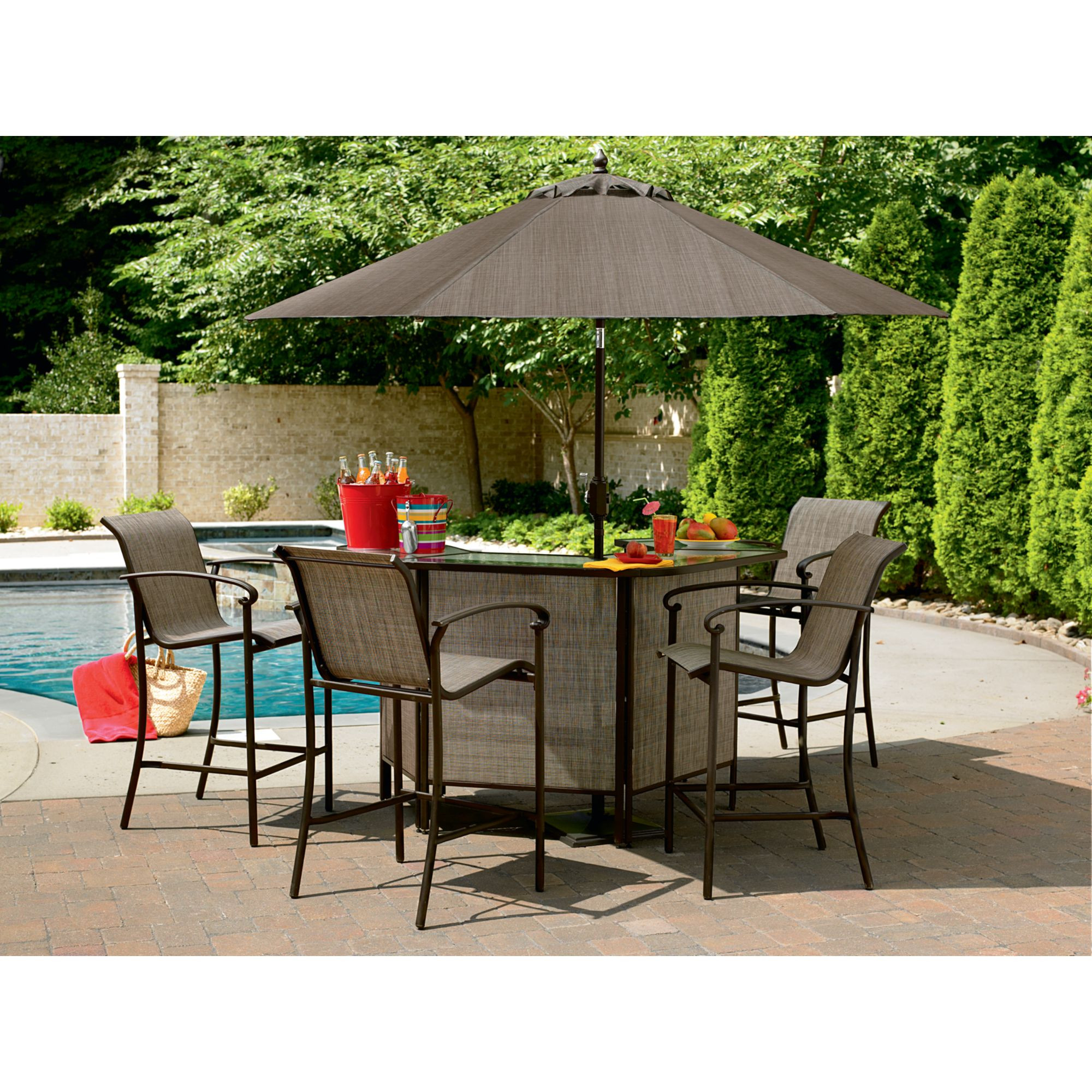 Best ideas about Outdoor Patio Bar Sets
. Save or Pin Garden Oasis East Point 5 Pc Bar Set Now.