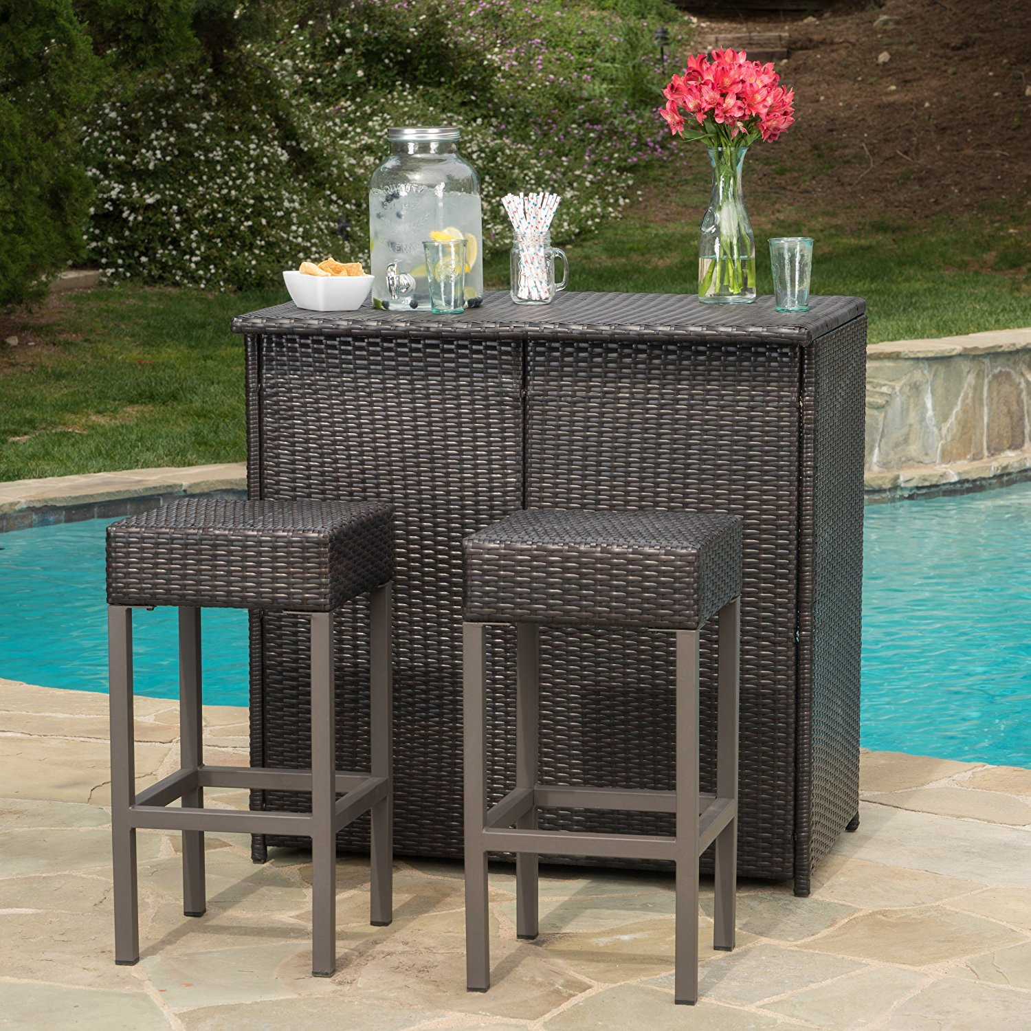 Best ideas about Outdoor Patio Bar Sets
. Save or Pin 50 Tips & Ideas for Choosing Outdoor Wicker Furniture [PHOTOS] Now.