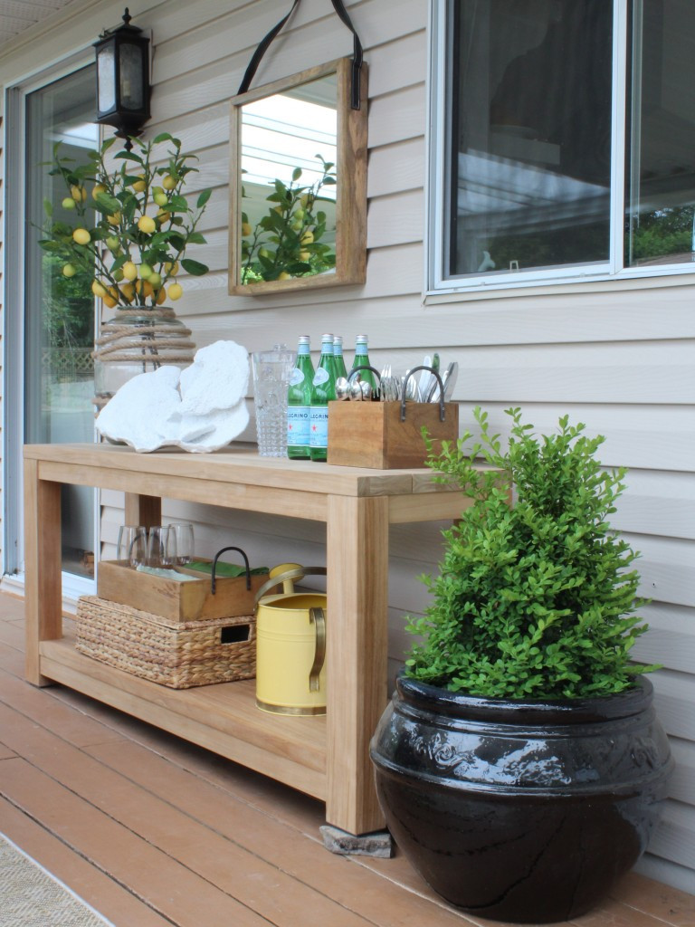 Best ideas about Outdoor Patio Decor
. Save or Pin Outdoor Vignette on my Patio Before & After Maria Now.