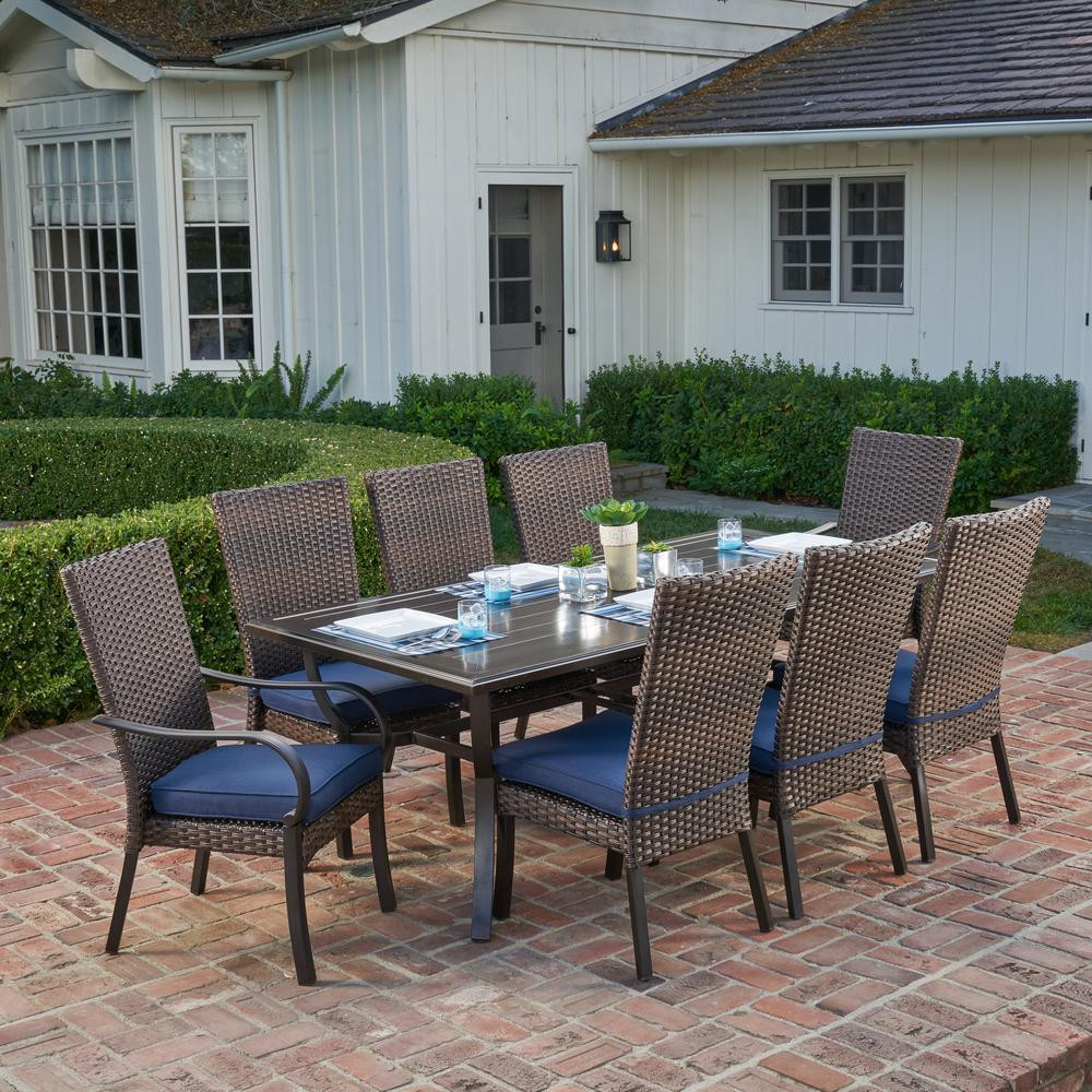 Best ideas about Outdoor Patio Dining Sets
. Save or Pin Royal Garden Anacortes 9 Piece Aluminum Outdoor Dining Set Now.