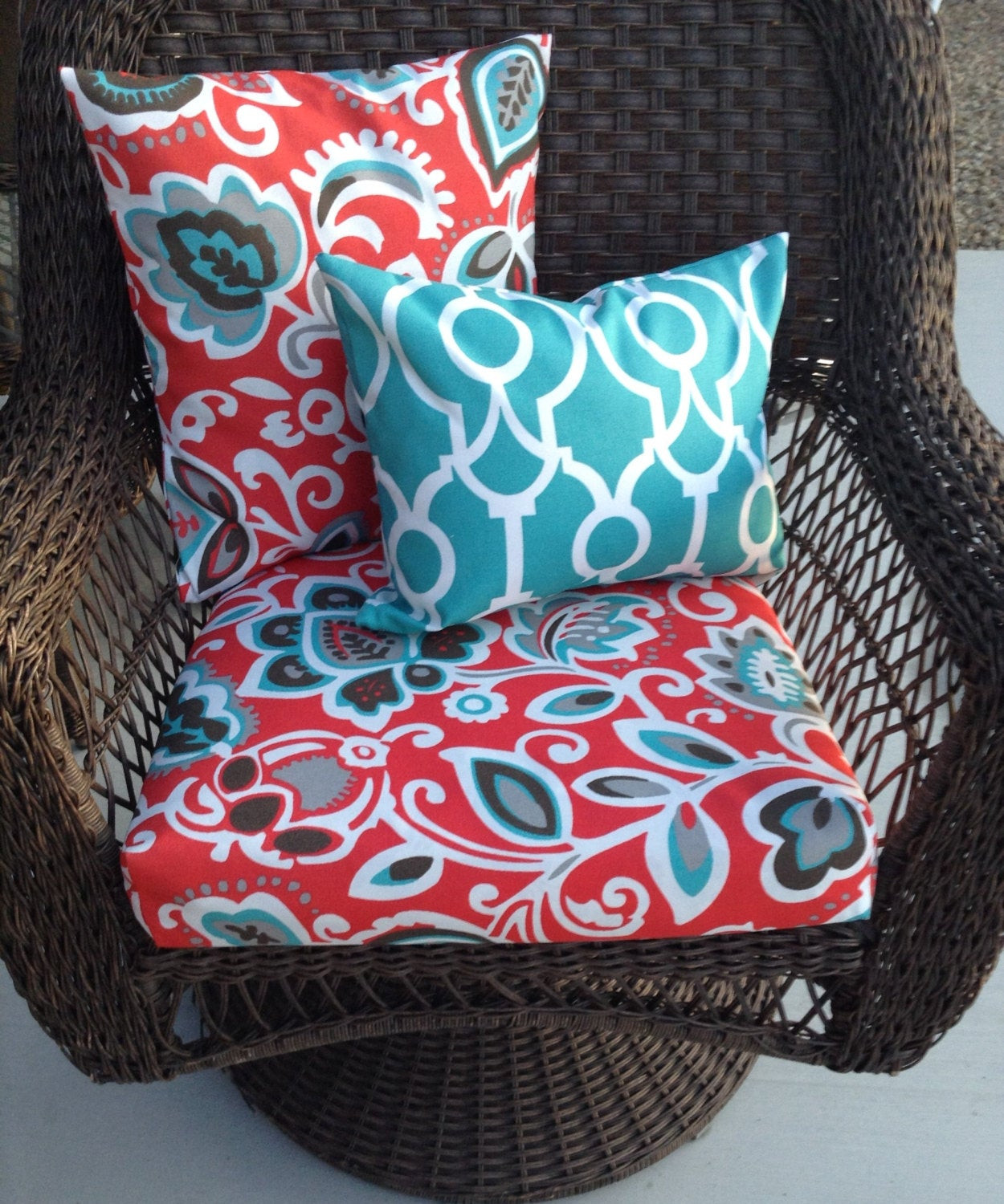 Best ideas about Outdoor Patio Furniture Cushions
. Save or Pin Coastal Colors Outdoor patio furniture cushion covers outdoor Now.