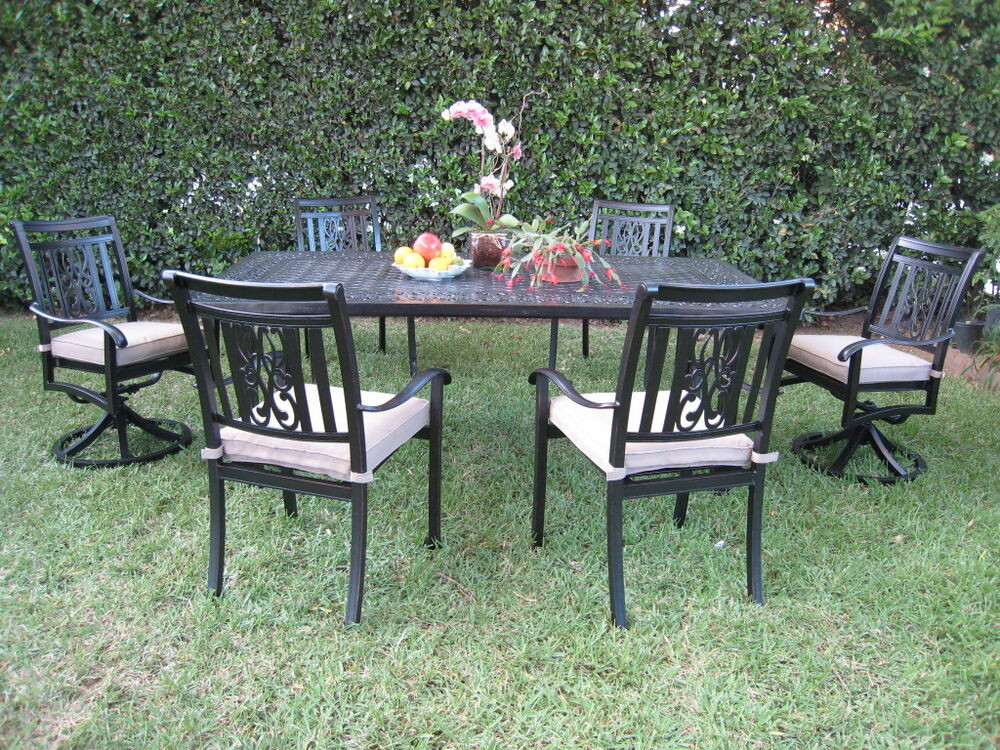 Best ideas about Outdoor Patio Furniture Sets
. Save or Pin Cast Aluminum Outdoor Patio Furniture Dining Set A with 2 Now.