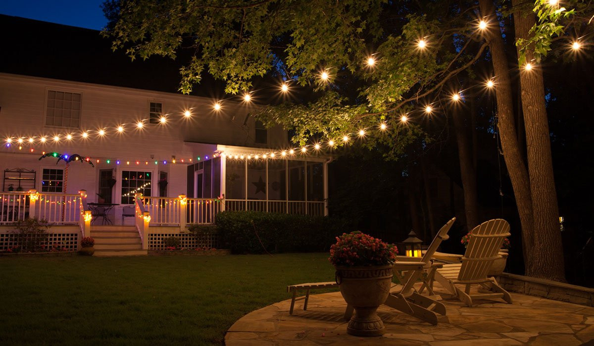 Best ideas about Outdoor Patio String Lights
. Save or Pin Patio Lights Yard Envy Now.